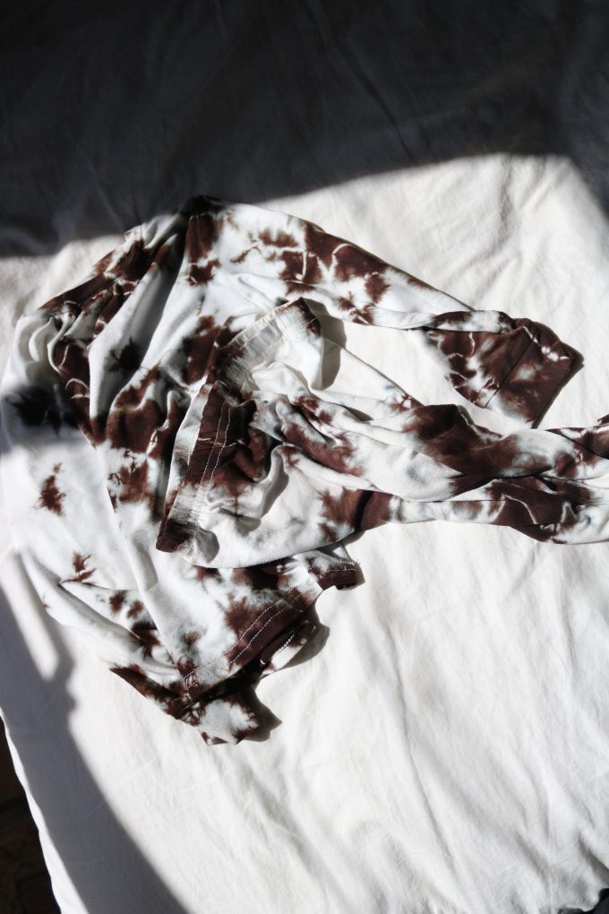 Crush Dyed Pajamas, Choc